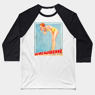 La Vie Parisienne, 1934 Baseball T-Shirt